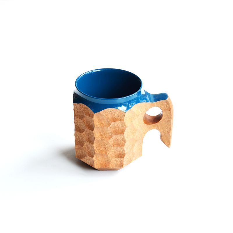 AKIHIRO WOOD WORKS /jincup-Urushi Hybrid Blue 2L ※ご購入条件付き