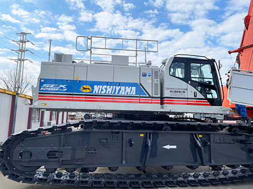 120t吊りクローラクレーン住友重機械SCX1200-3を増車しました