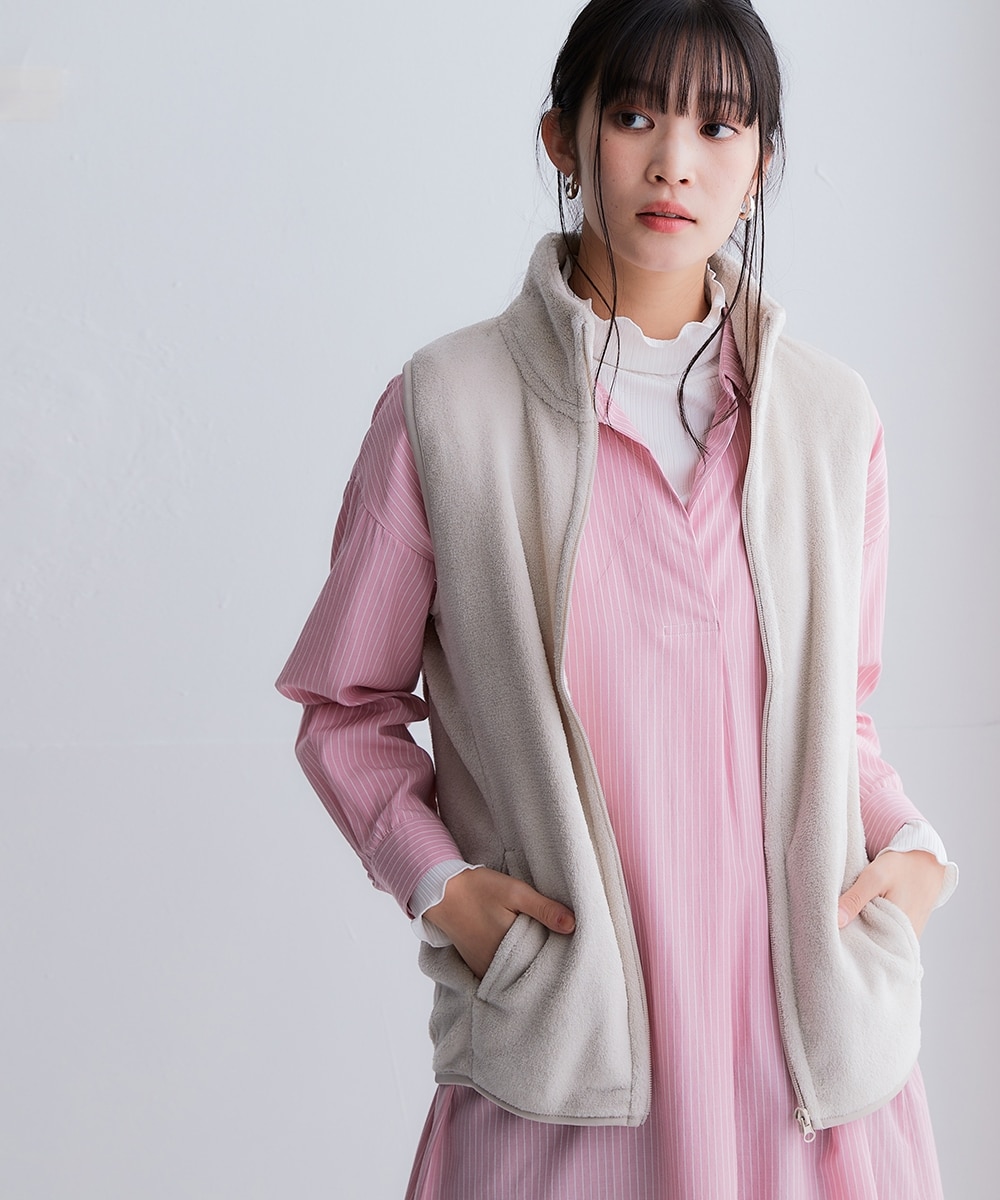 コンフォートフリースベスト＜大きいサイズ有＞ 通販【ニッセン】