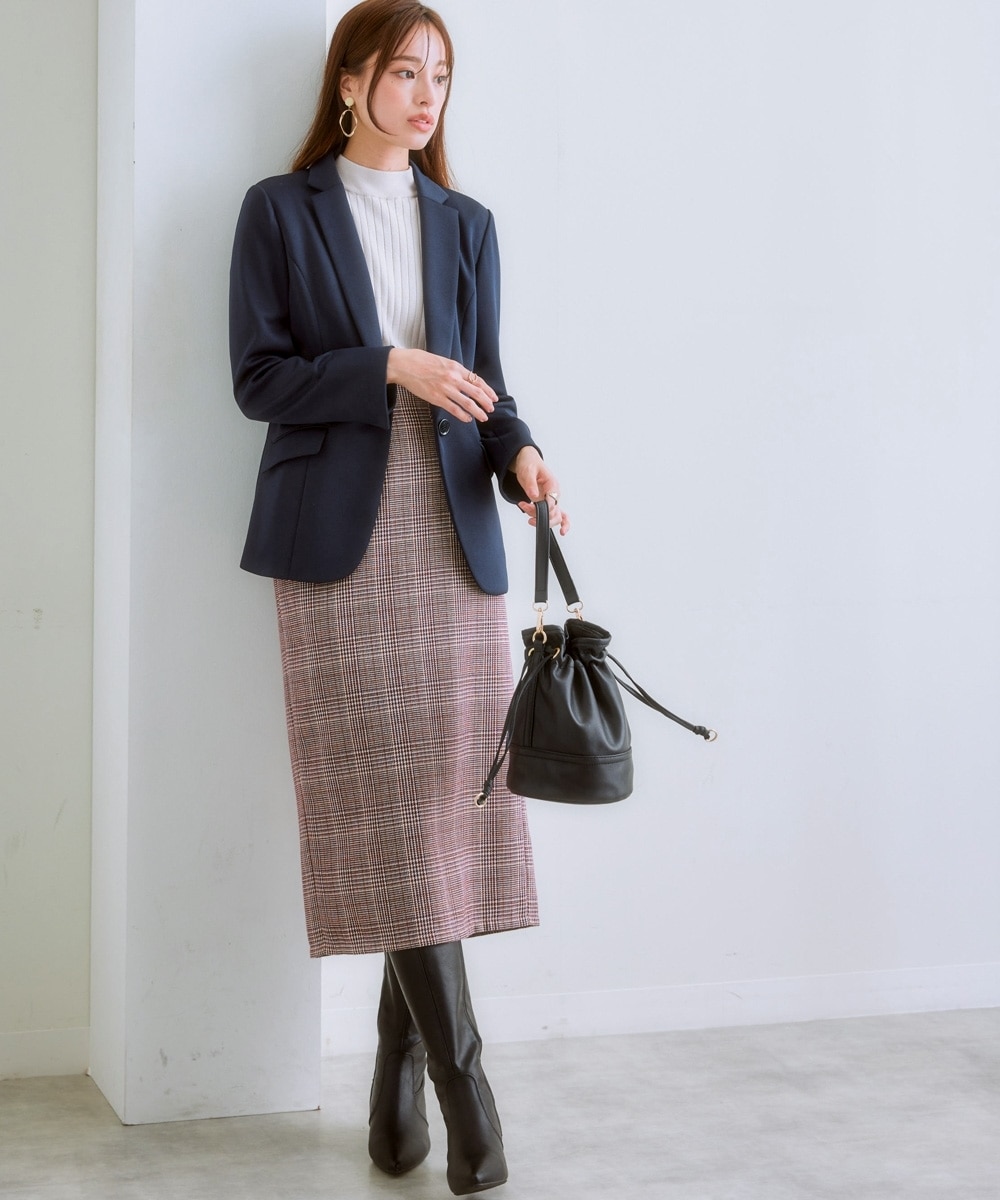 レディーススーツ】セットアップ対応テーラードジャケット（上下別売