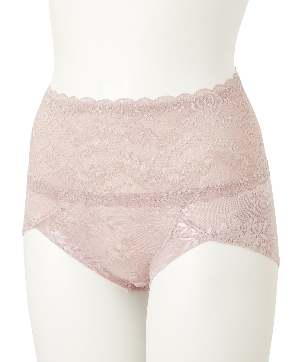 柄ジャガード 骨盤周りサポート ショートガードル 通販【ニッセン】