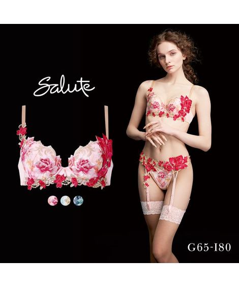 ワコール サルート 26グループ 26G P-UP ブラジャー GHI プッシュ