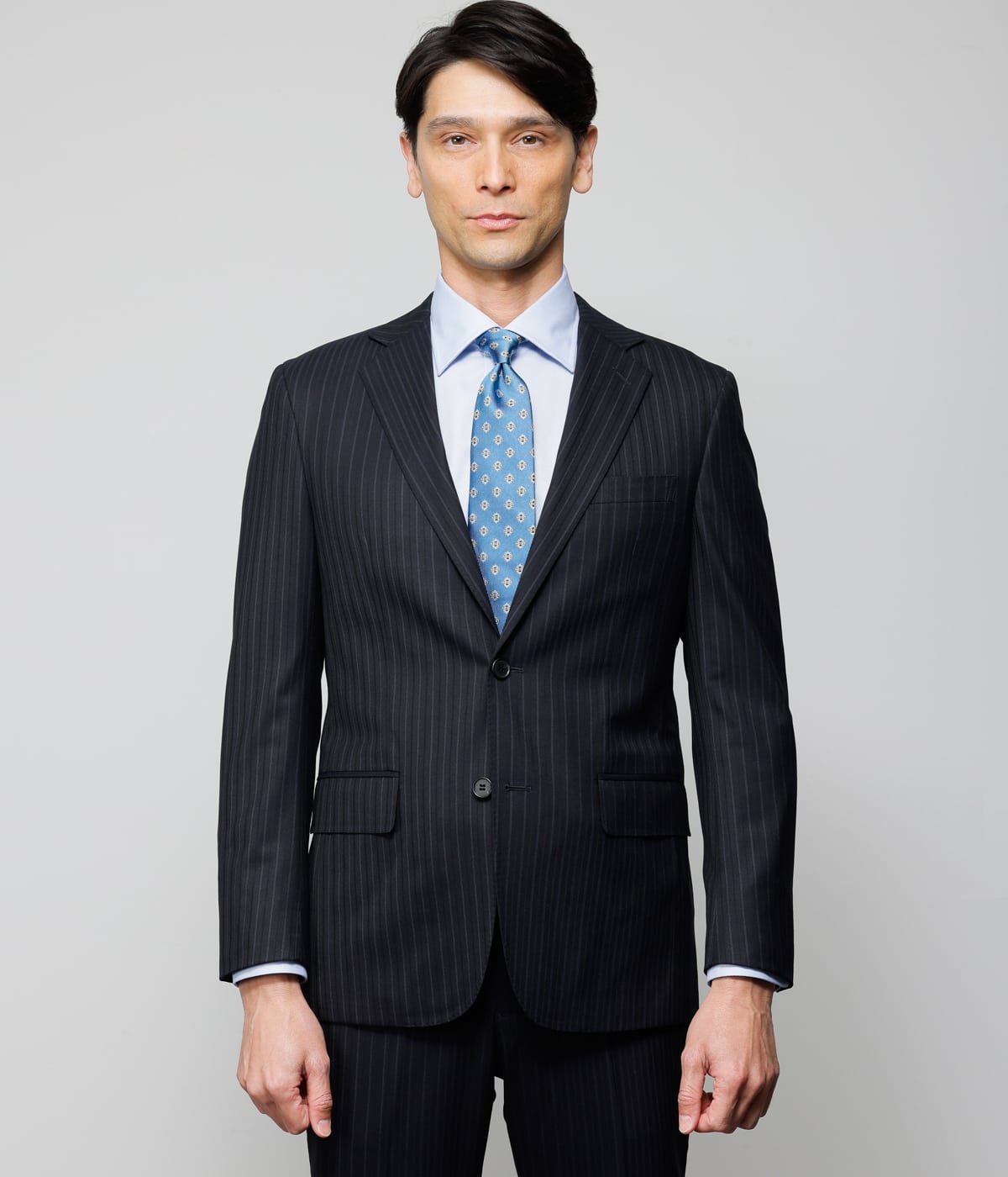 撥水・ストレッチ・防シワ】BUNGY CLOTH オルタネイトストライプ