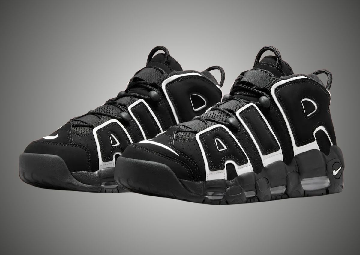Nike Air More Uptempo OG Black White 2026 DV0819-001 | SneakerFiles