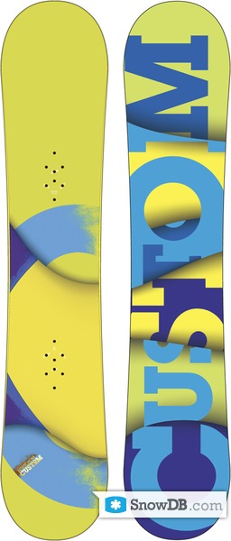 Snowboard Burton Custom Smalls Flying V 2011/2012 :: Snowboard and
