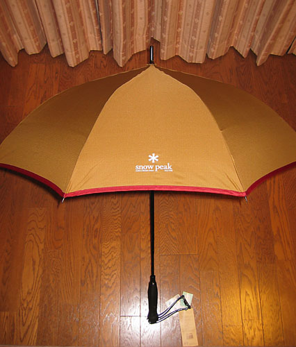 snow peak club:スノーピーク アンブレラ DJ