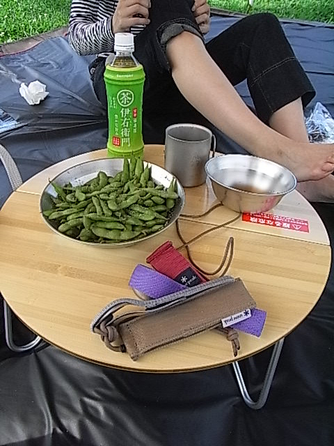 snow peak club:ワンアクションちゃぶ台 竹S