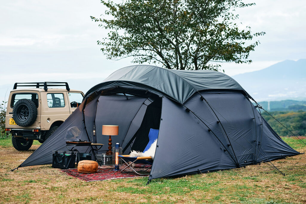 TOKYO CRAFTSから冬の新提案！ 軽量シェルター「エフィカ」の拡張