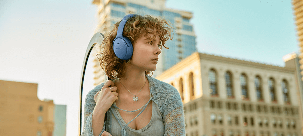 ブルートゥースヘッドホン QuietComfort Headphones Blue Dusk
