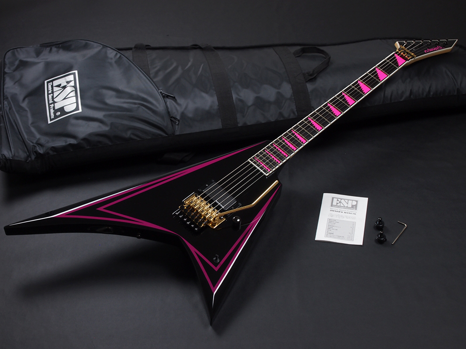 Edwards E-AL-166 PINK SAWTOOTH【Alexi Laiho Signature Model】 税込
