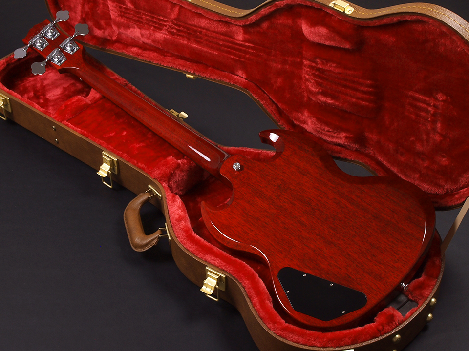 Gibson風 SG チェリーレッド エレキギター 現状品 Gibson風 SG