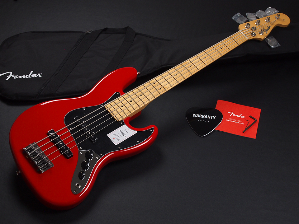 Fender Made in Japan Hybrid II Jazz Bass V Maple Fingerboard