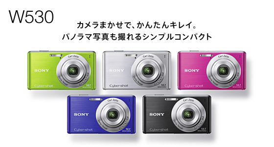 DSC-W530 | デジタルスチルカメラ Cyber-shot サイバーショット | ソニー
