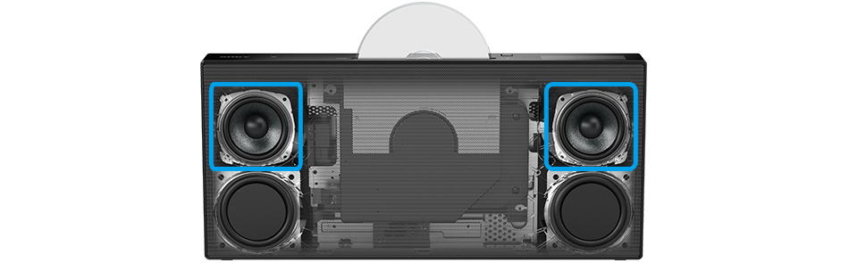 CMT-X7CD 特長 : 高音質技術 | システムステレオ | ソニー