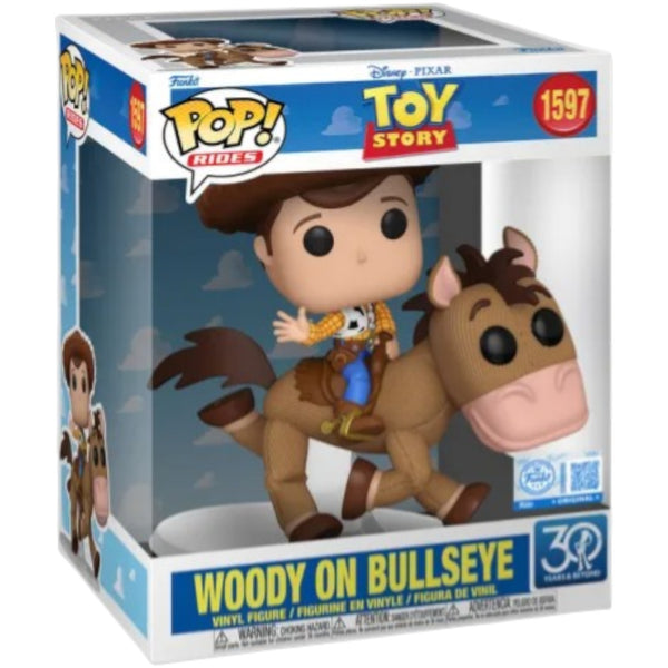Pop! Rides Deluxe トイ・ストーリー30周年 ウッディ with ブルズアイ