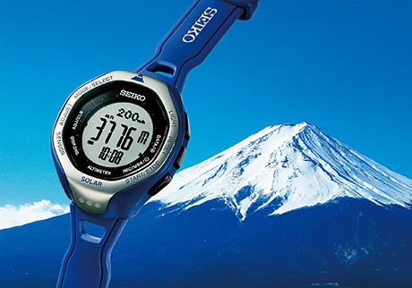 セイコー プロスペックス＞登山用ソーラーデジタルウオッチ