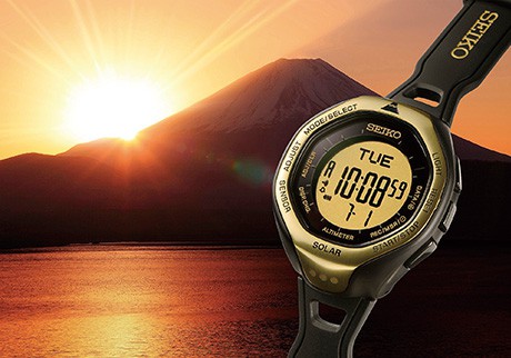 セイコー プロスペックス＞登山用ソーラーデジタルウオッチ