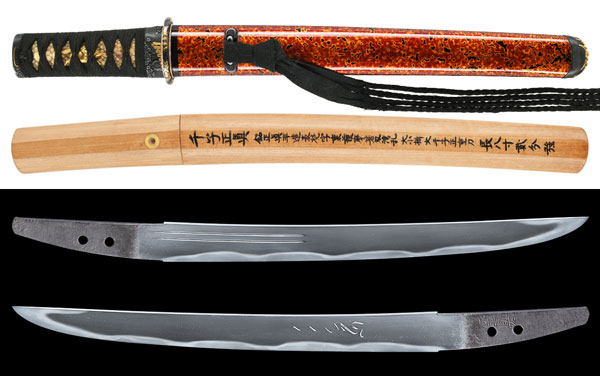 短刀 兼常 桜皮塗拵（TA-040420)｜刀・日本刀の販売なら日本刀専門店の