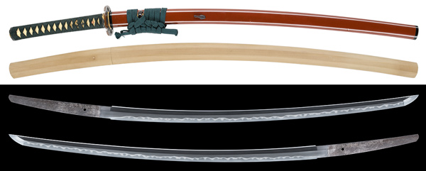 刀 周防岩国住青龍子盛俊造 附 拵（KA-030223）｜刀・日本刀の販売なら