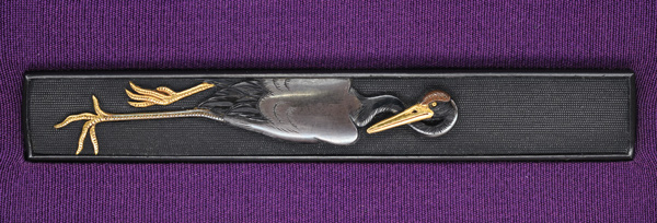 小柄 銘 後藤光凞（花押）立鶴図小柄 (KO-041221)｜刀・日本刀の販売