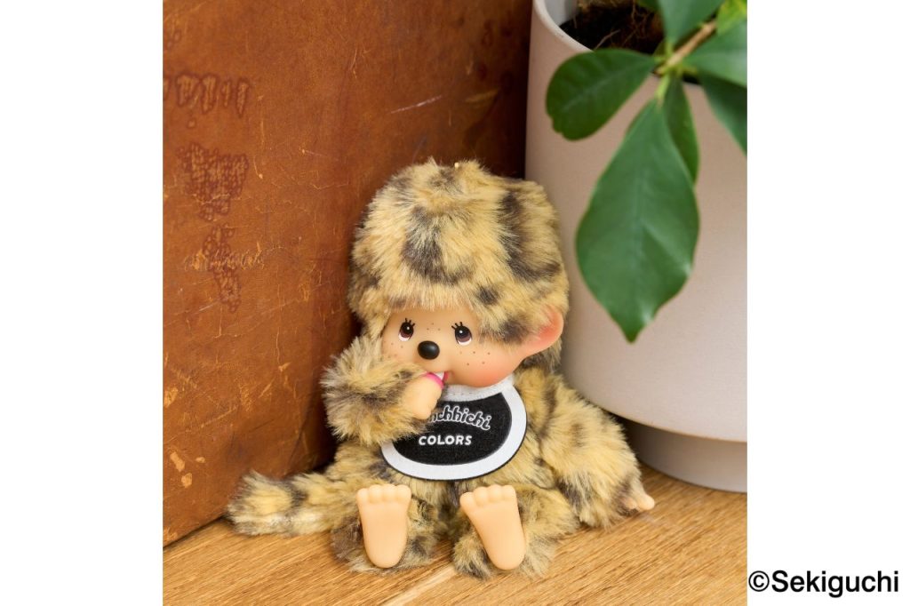 モンチッチ】モンチッチCOLORS キーチェーン ヒョウ柄 | ぬいぐるみの