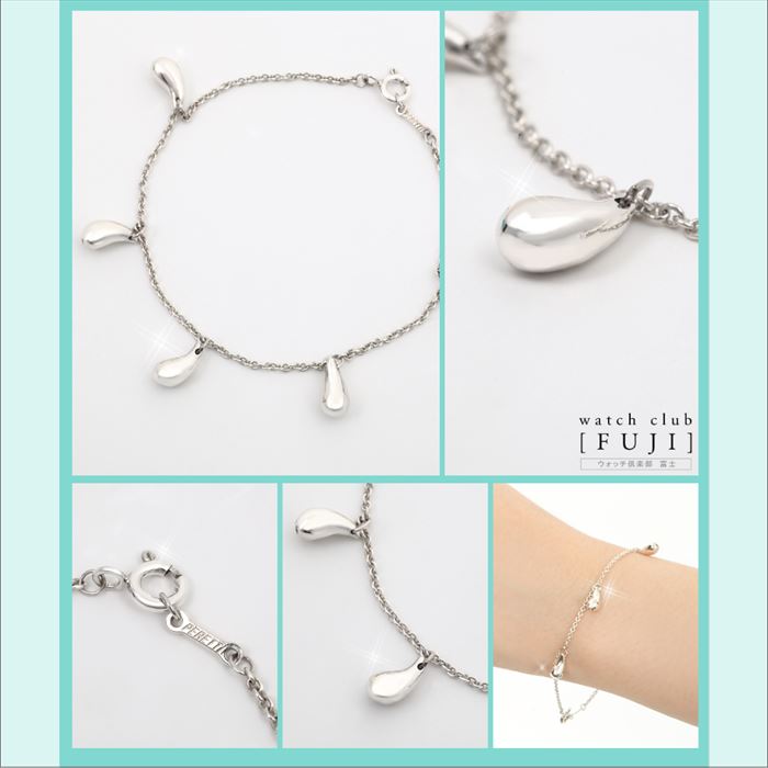 TIFFANY&Co[ティファニー] ファイブティアドロップ ブレスレット 並行