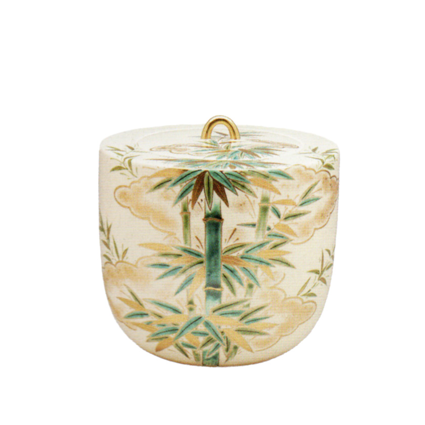 茶道 水指 尾州八事釜 道年 茶道 水指 尾州八事釜 道年 八事窯 三代