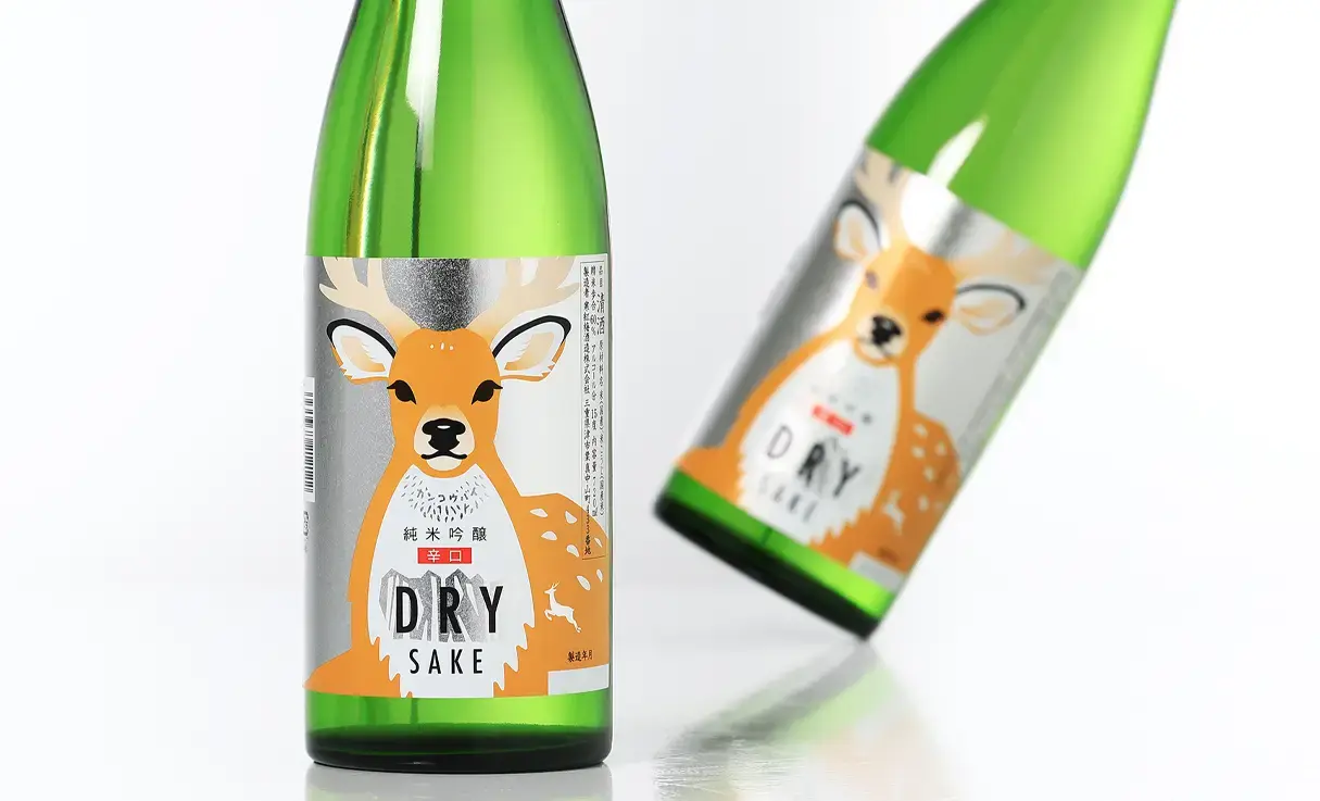 寒紅梅 純米吟醸 辛口 鹿 720ml | 寒紅梅（寒紅梅酒造） | 酒専門店鍵や