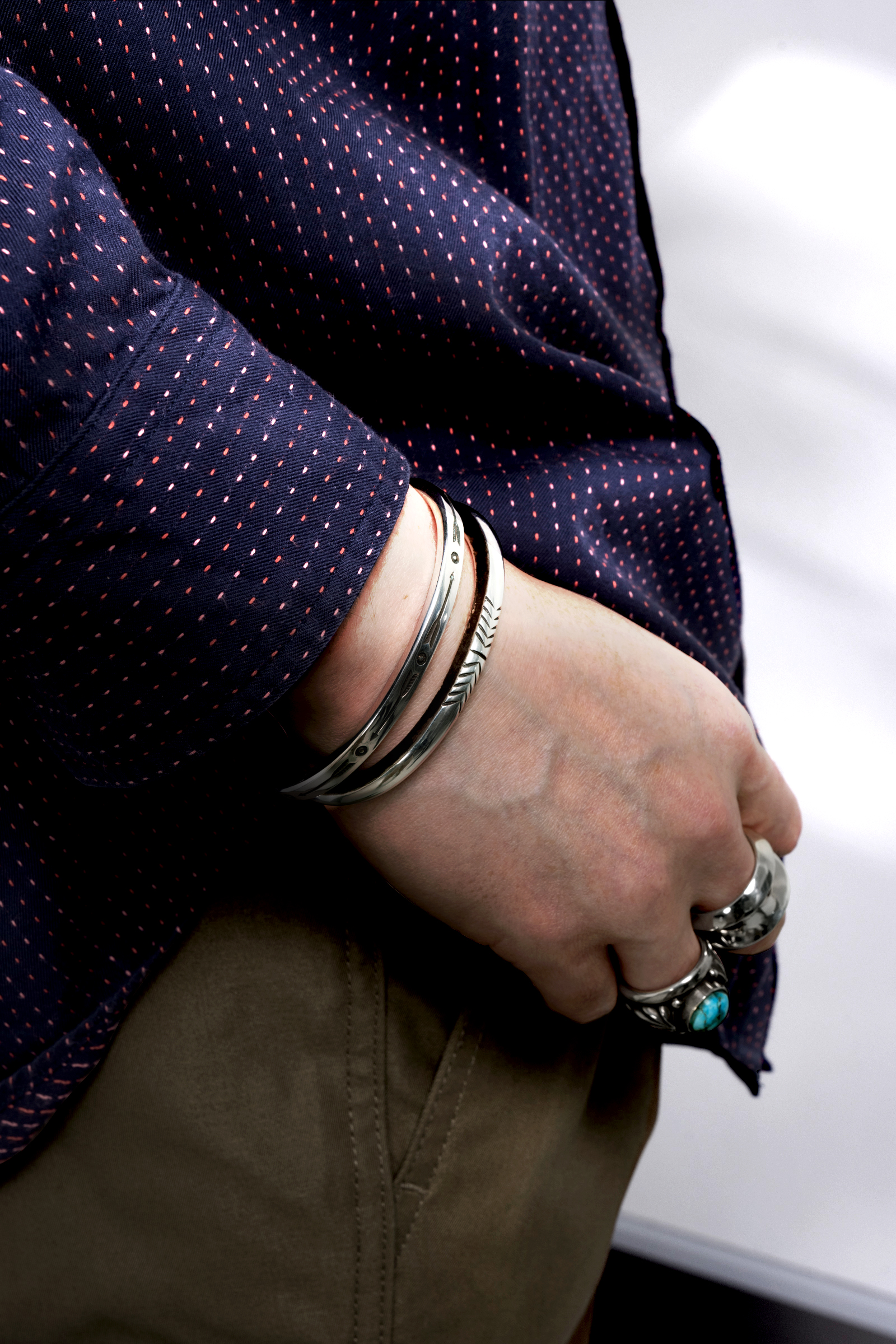 campaign/classicbanglecollection | ターコイズ・メンズシルバー