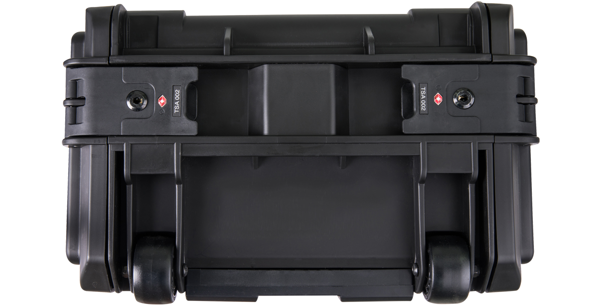 Compact Rack with Wheels - Compact Injection Molded Rack