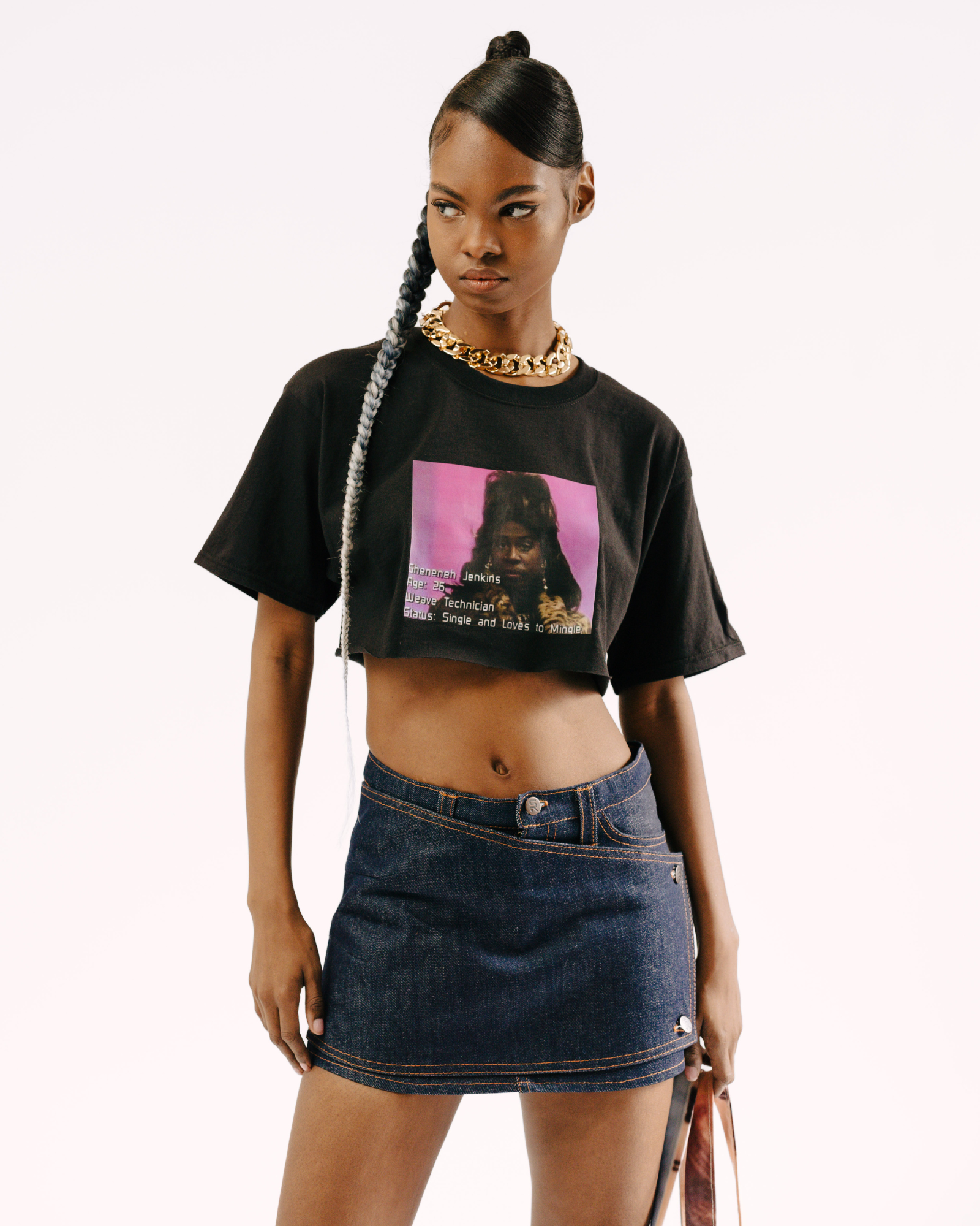 DENIM WRAP SKIRT – Sheila Rashid