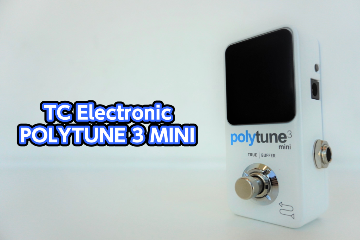 エフェクター】TC Electronic “POLYTUNE 3 MINI” 入荷！！｜島村楽器