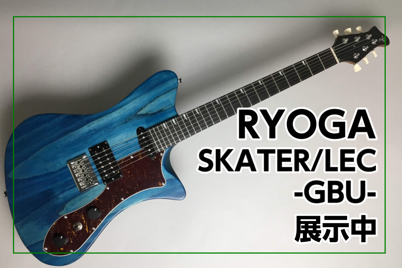 動画アップ RYOGA SKATER LEC リョウガ スケーター エレキギター 動画