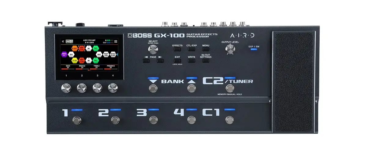 予約受付中】BOSS GX-100｜高品位なサウンドと高い汎用性を備えた