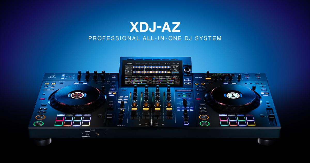 AlphaThetaからオールインワンDJシステム「XDJ-AZ」が登場！｜島村楽器