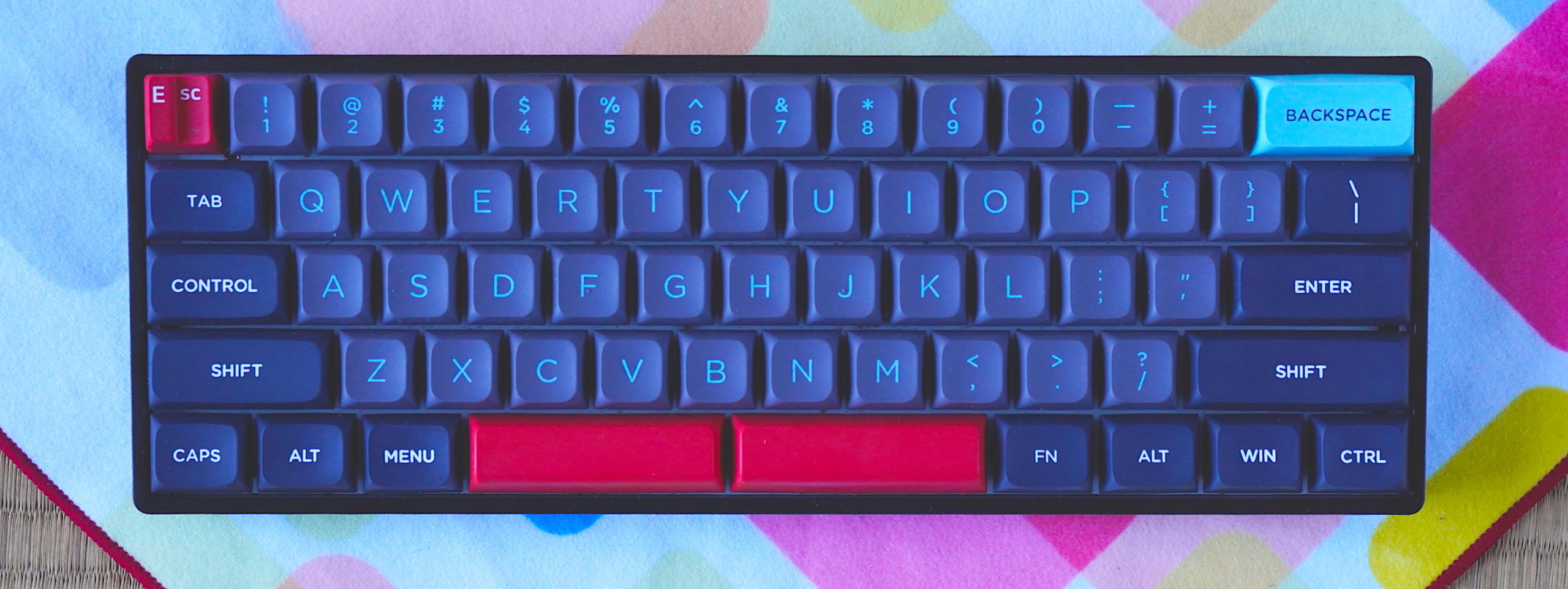 自分専用の親指シフトキーボード | トライアル自然山通信