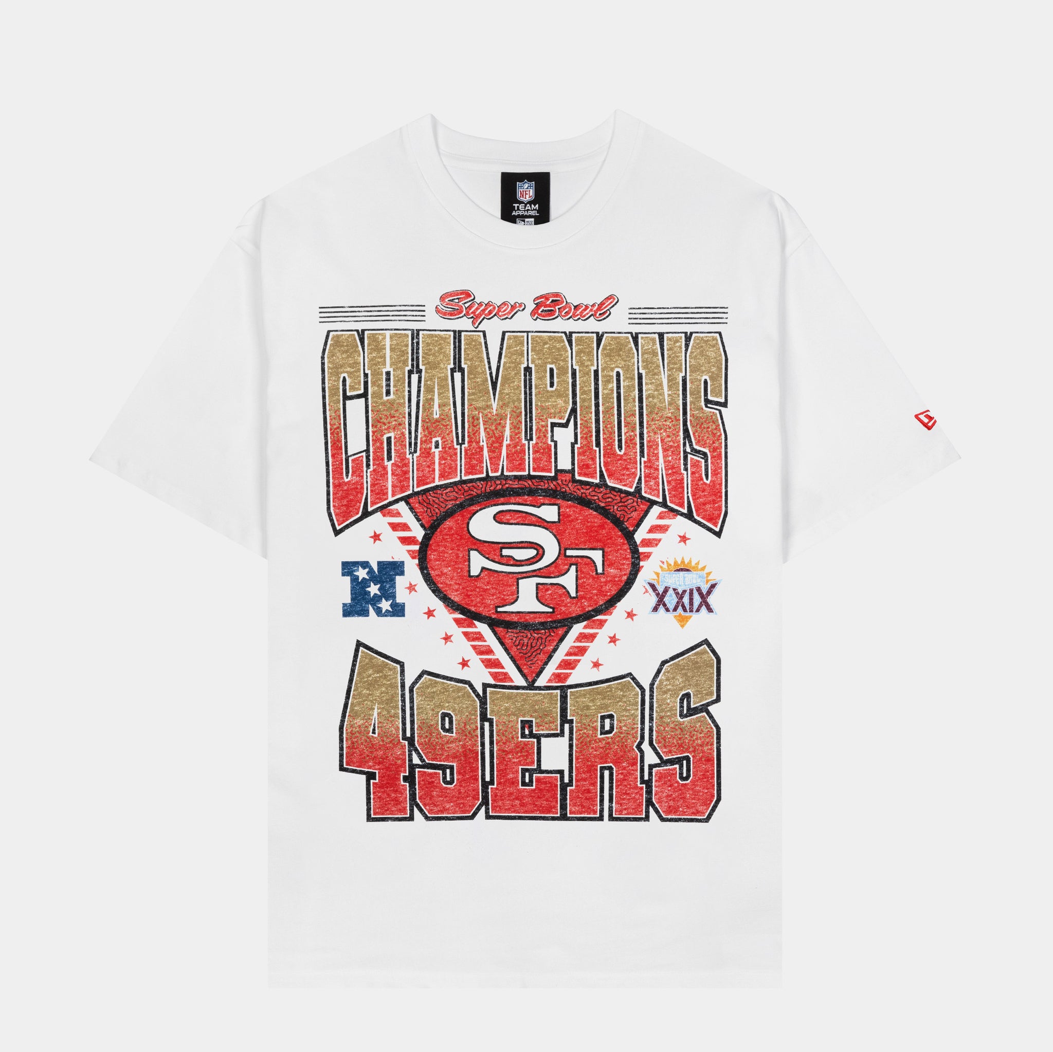 New Era San Francisco 49ers Super Bowl Champions Mens Short Sleeve