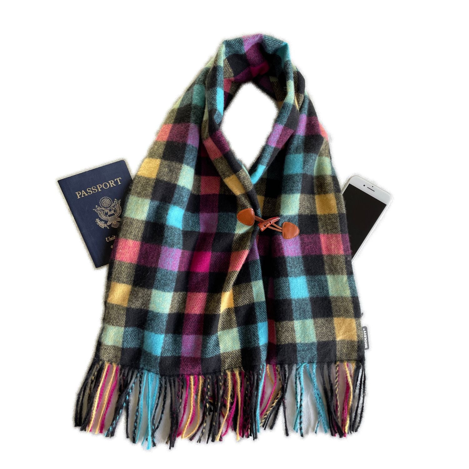 SHOLDIT® Alpine Multi-Pocket Crossover Scarf™