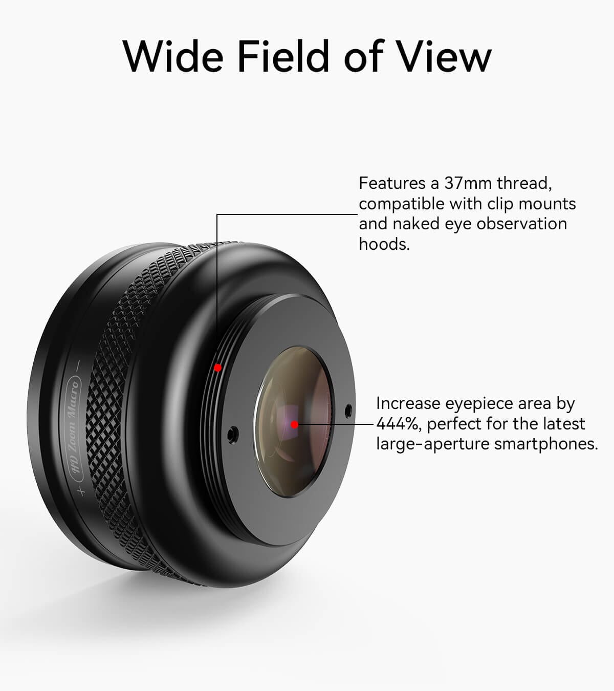 Apexel ZoomMacro スマートフォン用マクロレンズ – APEXEL公式