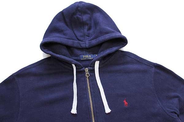 ポロ ラルフローレン ワンポイント フード裏サーマル スウェット