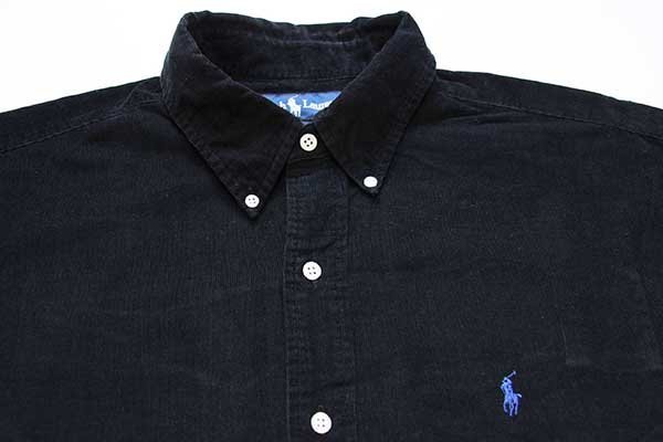 90s ラルフローレン BLAKE ワンポイント ボタンダウン コットン