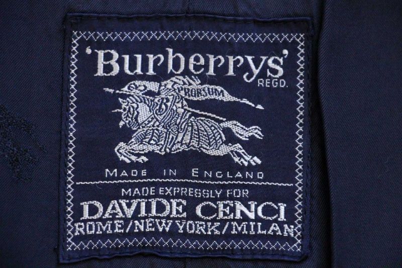80s 英国製 Burberrys PRORSUM DAVIDE CENCI バーバリー カシミヤ100