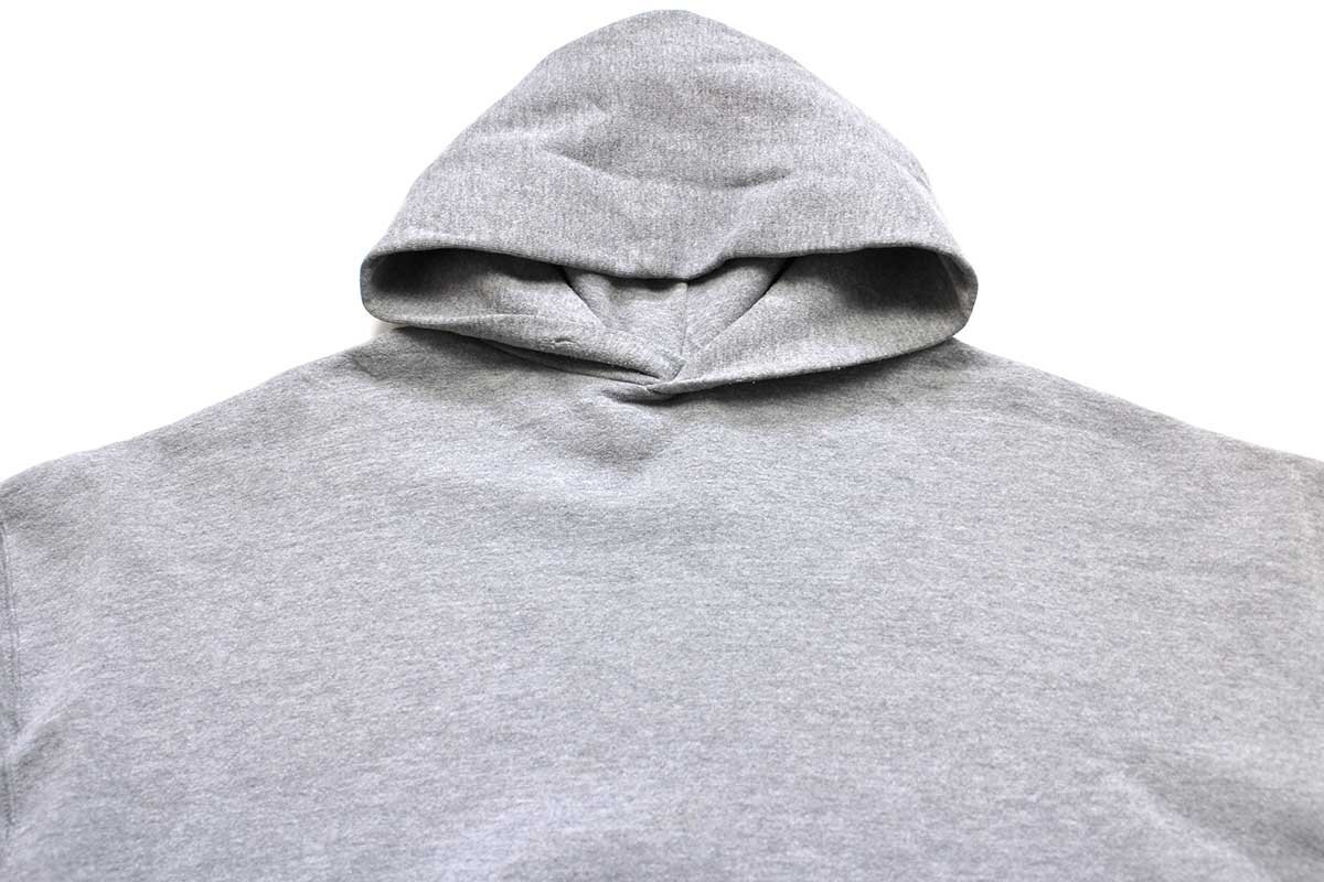 90s メキシコ製 RUSSELLラッセル 無地 スウェットパーカー 杢グレー