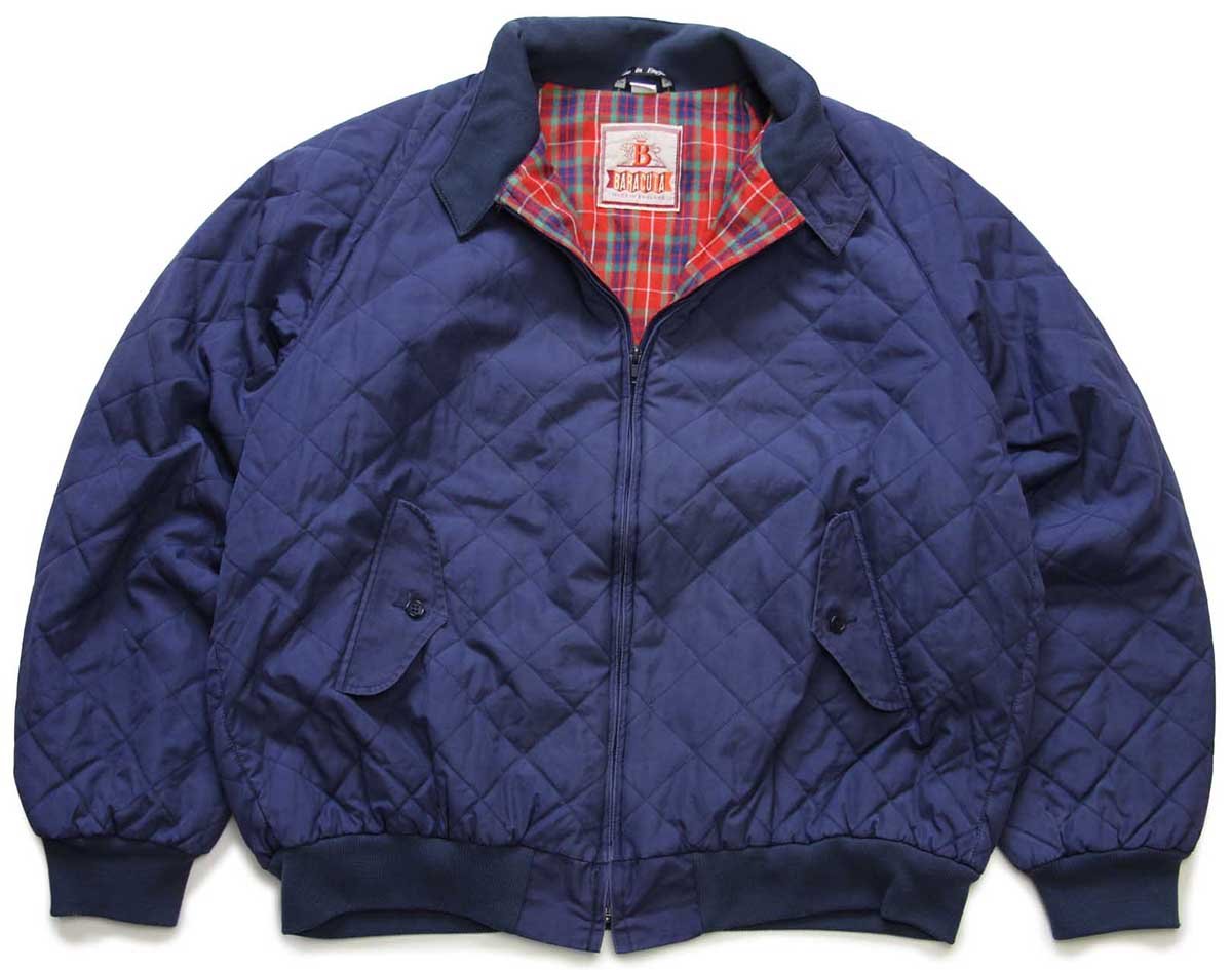 80s 英国製 BARACUTAバラクータ G9 タータンチェックライナー コットン
