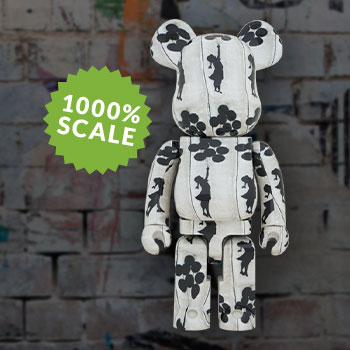Be@rbrick Flying Balloons Girl 1000% Collectible Set by Medicom