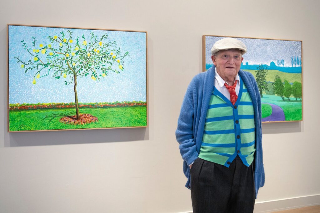 The Elegance of Ambiguity: David Hockney's 