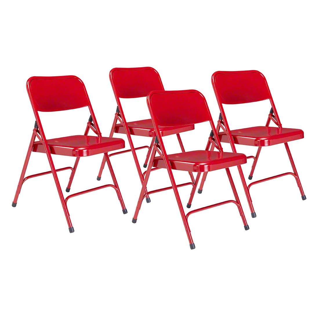 NPS® 240 Red Folding Chair, Premium Steel Double Hinge | StageDrop