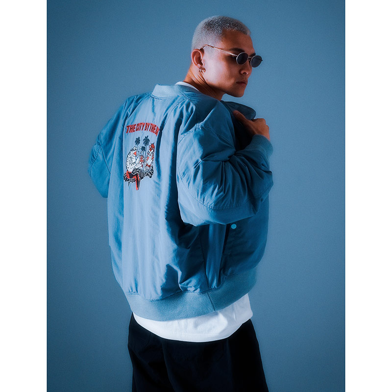 HAIGHT x SCRIBE TATTOO Bomber Jacket