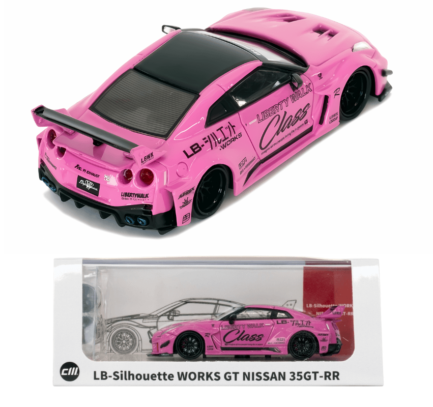 1/64スケール CM MODEL「LB SILHOUETTE WORKS NISSAN 35GT-RR 