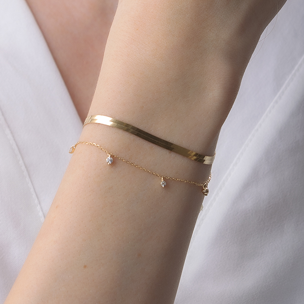 DEW DROPS BRACELET(2JU0347)K10 ブレスレット｜スタージュエリー公式